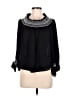 Laundry by Shelli Segal 100% Polyester Black Long Sleeve Blouse Size M (estimated) - photo 1