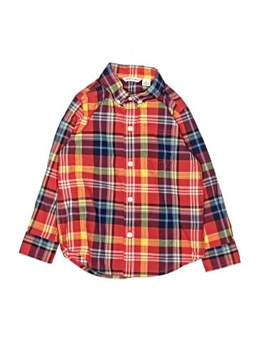 Janie and Jack Long Sleeve Button-Down Shirt (view 1)
