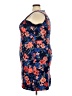 Lands' End Tropical Blue Cocktail Dress Size 20 - photo 5