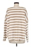 Kori America 100% Polyester Stripes Tan Pullover Sweater Size M - photo 2