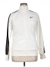 Nike 100% Polyester White Track Jacket Size XL - photo 1