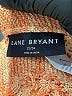 Lane Bryant 100% Polyester Orange Cardigan Size 22 - 24 Plus - photo 7