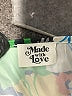 Made With Love 100% Polyester Tropical White Romper Size S - photo 4