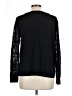 Rose + Olive Black Long Sleeve Top Size L - photo 2