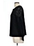 Rose + Olive Black Long Sleeve Top Size L - photo 5