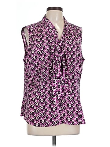 Tahari by ASL Sleeveless Blouse (view 1)