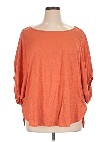 Garnet Hill 3/4 Sleeve T-Shirt (view 1)
