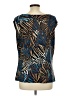 DressBarn Blue Sleeveless Blouse Size L - photo 2
