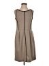 Apt. 9 Solid Tan Casual Dress Size S - photo 1