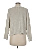 Gilli Metallic Ivory Pullover Sweater Size M - photo 2