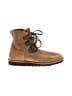 Ugg 100% Leather Brown Ankle Boots Size 9 - photo 1