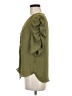 Cato 100% Polyester Green Short Sleeve Top Size M - photo 5