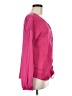 Cato 100% Polyester Pink Long Sleeve Blouse Size M - photo 4