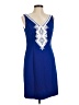 Eliza J Blue Cocktail Dress Size 8 - photo 1