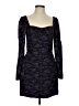 AMUR 100% Polyester Purple Cocktail Dress Size 6 - photo 1