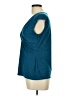 Roz & Ali Teal Sleeveless Blouse Size L - photo 5