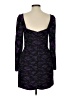 AMUR 100% Polyester Purple Cocktail Dress Size 6 - photo 2