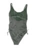 Xhilaration Metallic Silver One Piece Swimsuit Size L - photo 2