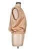 Calvin Klein 100% Polyester Tan Sleeveless Blouse Size L - photo 4