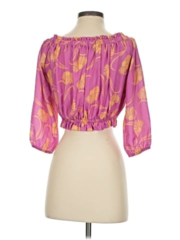 Unique Vintage 3/4 Sleeve Blouse (view 2)