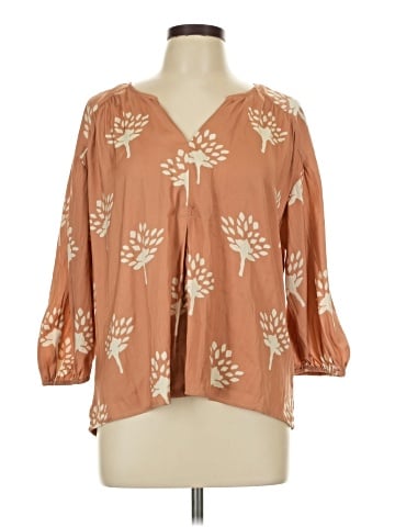 Dolan 3/4 Sleeve Blouse (view 1)