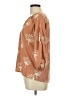 Dolan 100% Polyester Tan 3/4 Sleeve Blouse Size L - photo 5