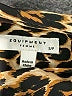 Equipment Animal Print Brown Long Sleeve Blouse Size S - photo 7