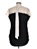 Monteau Black Short Sleeve Top Size L - photo 2