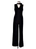 Calvin Klein Solid Black Jumpsuit Size 10 - photo 1