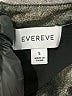 Evereve 100% Polyester Metallic Silver Short Sleeve Top Size S - photo 7