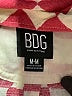 BDG Checkered-gingham Red Short Sleeve Blouse Size M - photo 7