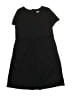 Lands' End Solid Black Dress Size 16 - photo 1