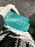 Sunsets Stripes White Swimsuit Top Size XL - photo 3