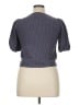 Evolverie 100% Cotton Blue Short Sleeve Blouse Size XL - photo 2