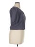 Evolverie 100% Cotton Blue Short Sleeve Blouse Size XL - photo 4