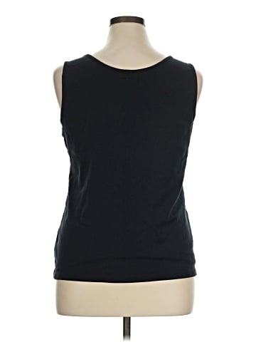 Lands' End Sleeveless T-Shirt (view 2)