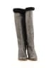 Chanel Gray Boots Size 7 (estimated) - photo 2