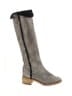 Chanel Gray Boots Size 7 (estimated) - photo 1