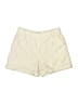 J.Crew 100% Cotton Solid Ivory Khaki Shorts Size M - photo 1