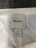 Maeve Metallic Ivory Shorts Size S - photo 3