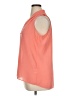 Rose + Olive 100% Polyester Orange Sleeveless Blouse Size XL - photo 5