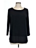 Ivanka Trump Black 3/4 Sleeve Top Size L - photo 1