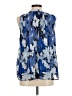 Ellen Tracy 100% Polyester Blue Sleeveless Blouse Size M - photo 1