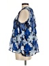 Ellen Tracy 100% Polyester Blue Sleeveless Blouse Size M - photo 4
