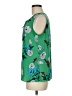 CAbi 100% Polyester Green Sleeveless Blouse Size M - photo 5
