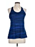 Nike 100% Polyester Blue Active Tank Size L - photo 1