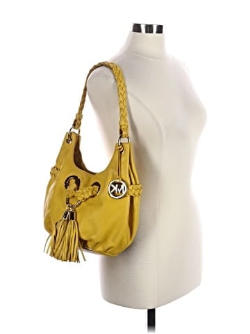 MICHAEL Michael Kors Leather Shoulder Bag (view 2)