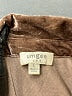 Umgee 100% Polyester Solid Brown Long Sleeve Blouse Size L - photo 7