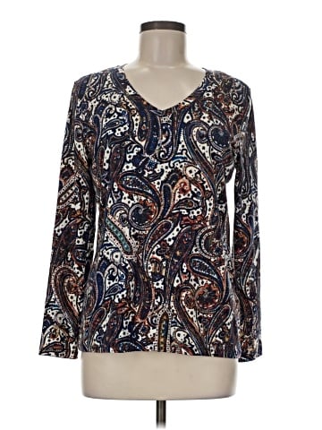 Rafaella Long Sleeve Henley (view 1)