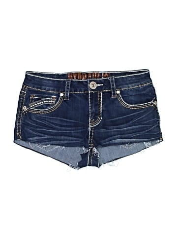 Hydraulic Denim Shorts (view 1)